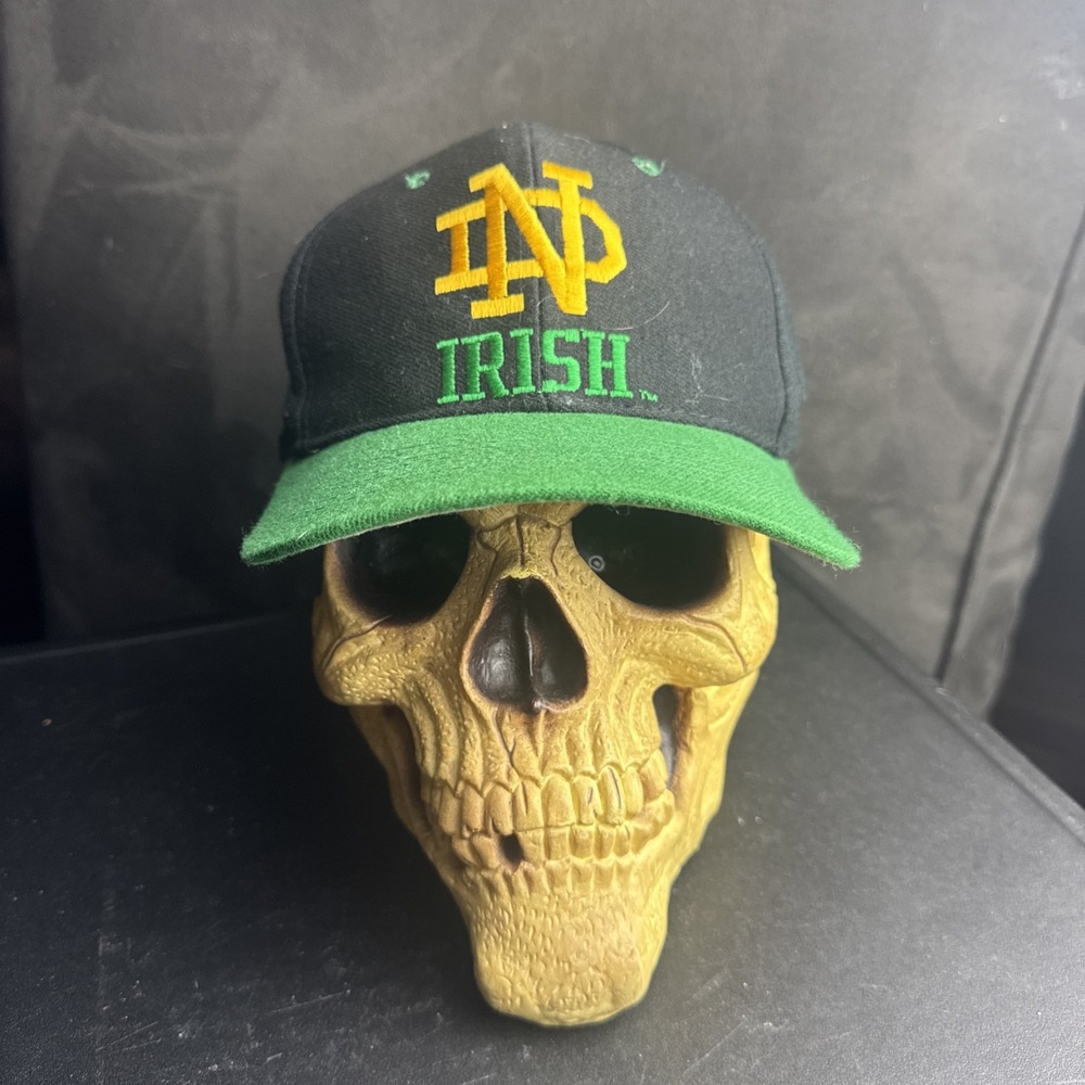 Vintage 90's Notre Dame Fighting Irish Snapback Hat Cap TOP Top Of the World